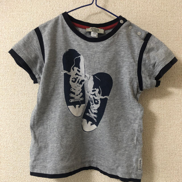 ARMANI JUNIOR(アルマーニ ジュニア)のアルマーニ ARMANI Tシャツ 24m 92cm キッズ/ベビー/マタニティのキッズ服男の子用(90cm~)(Tシャツ/カットソー)の商品写真