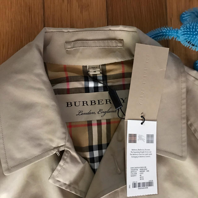 BURBERRY(バーバリー)の【新品】Burberry カムデン カーコート 48 メンズのジャケット/アウター(ステンカラーコート)の商品写真