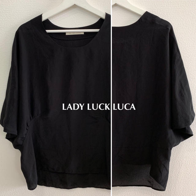 LUCA(ルカ)のmoo様専用✴︎レディラックルカ✴︎薄手腕チラ見せゆったりトップス♡ レディースのトップス(シャツ/ブラウス(半袖/袖なし))の商品写真