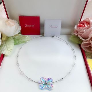 バカラ(Baccarat)の❤️レア❤️バカラ オルテンシア イリゼクリア オメガネックレス 虹色の煌めき✨(ネックレス)