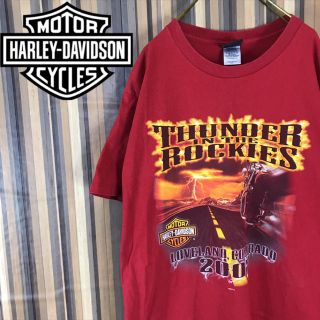 ハーレーダビッドソン(Harley Davidson)のUSA製 HARLEY DAVIDSON ハーレーダビッドソン Tシャツ 半袖(Tシャツ/カットソー(半袖/袖なし))