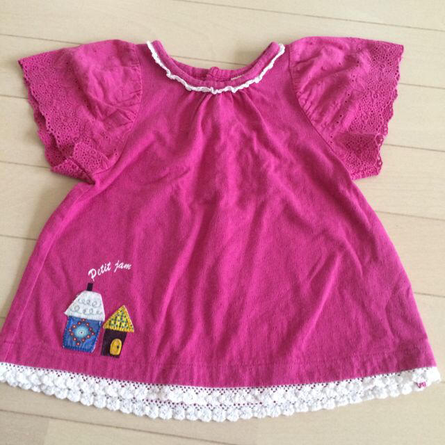 Petit jam(プチジャム)の80 チュニック キッズ/ベビー/マタニティのキッズ服女の子用(90cm~)(Tシャツ/カットソー)の商品写真