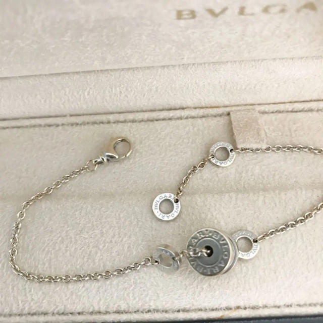 BVLGARI(ブルガリ)の【美品】BVLGARI ブルガリ  ビーゼロワン ブレスレット ホワイトゴールド レディースのアクセサリー(ブレスレット/バングル)の商品写真