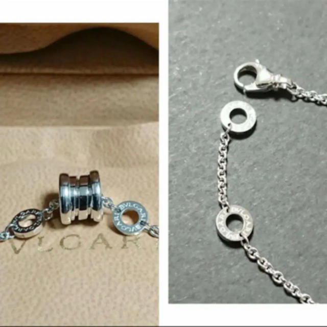 BVLGARI(ブルガリ)の【美品】BVLGARI ブルガリ  ビーゼロワン ブレスレット ホワイトゴールド レディースのアクセサリー(ブレスレット/バングル)の商品写真