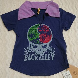 バックアレイ(BACK ALLEY)の新品 ブーフーウー BACK ALLEY ドクロ Tシャツ 90 XS(Tシャツ/カットソー)