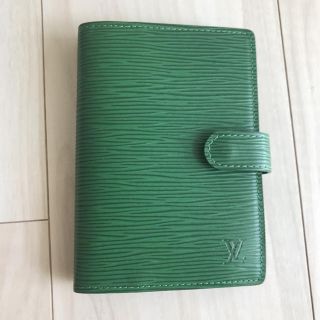 ルイヴィトン(LOUIS VUITTON)のルイヴィトン エピ システム手帳カバー(手帳)