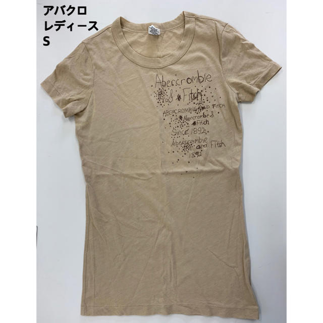 Abercrombie&Fitch(アバクロンビーアンドフィッチ)のアバクロ Tシャツ S レディース レディースのトップス(Tシャツ(半袖/袖なし))の商品写真