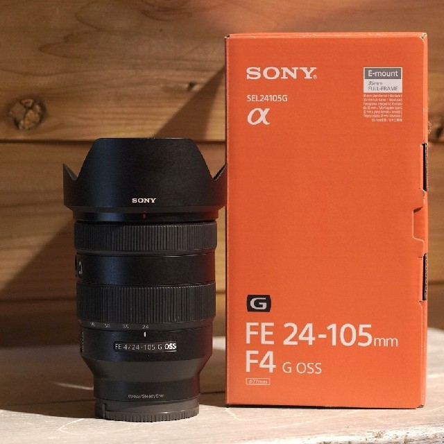 SONY(ソニー)のFE 24-105mm F4 G OSS SEL24105G 中古 スマホ/家電/カメラのカメラ(レンズ(ズーム))の商品写真