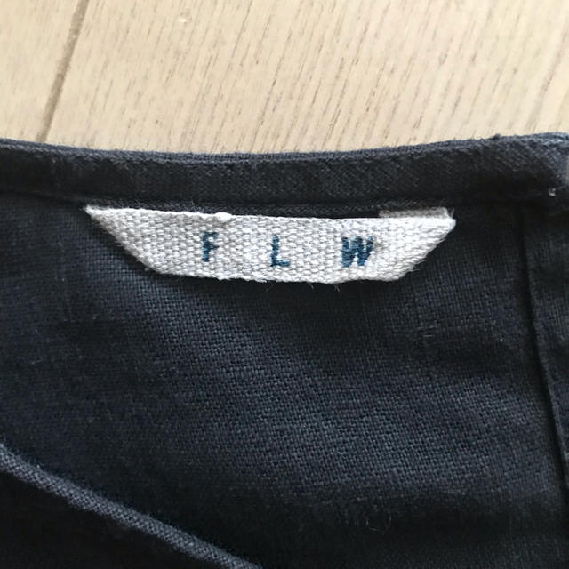 fog linen work(フォグリネンワーク)のfog linen work 黒 ワンピース レディースのワンピース(ひざ丈ワンピース)の商品写真