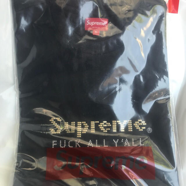 ※送料込 supreme gold bars tee 黒 XL