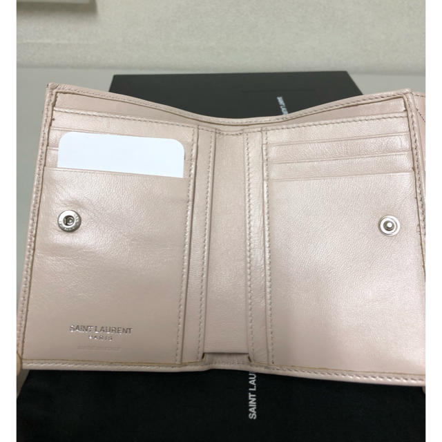 Saint Laurent(サンローラン)の［正規品］Yves Saint Laurent 二つ折り財布 レディースのファッション小物(財布)の商品写真