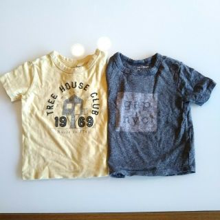 ベビーギャップ(babyGAP)の専用☆babyGap Tシャツ ２枚+ HUSHUSH双眼鏡Ｔシャツ セット (Ｔシャツ)