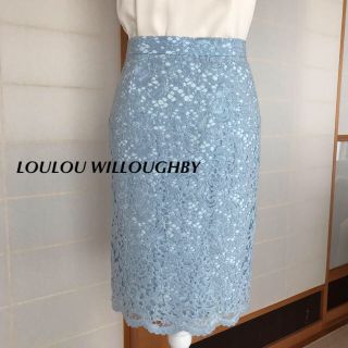 アナイ(ANAYI)の【LOULOU WILLOUGHBY】ルルウィルビー レーススカート(ひざ丈スカート)