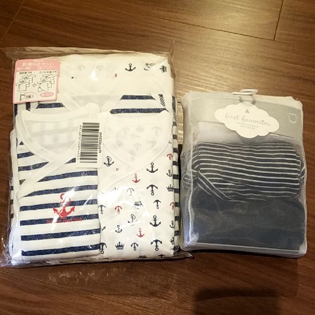 babyGAP(ベビーギャップ)の新生児 肌着セット＆GAPボディセット キッズ/ベビー/マタニティのベビー服(~85cm)(肌着/下着)の商品写真