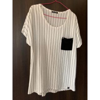 アベイル(Avail)のアベイル Tシャツ ストライプ 大きいサイズ UNIQLO ボーダーTシャツ(Tシャツ(半袖/袖なし))