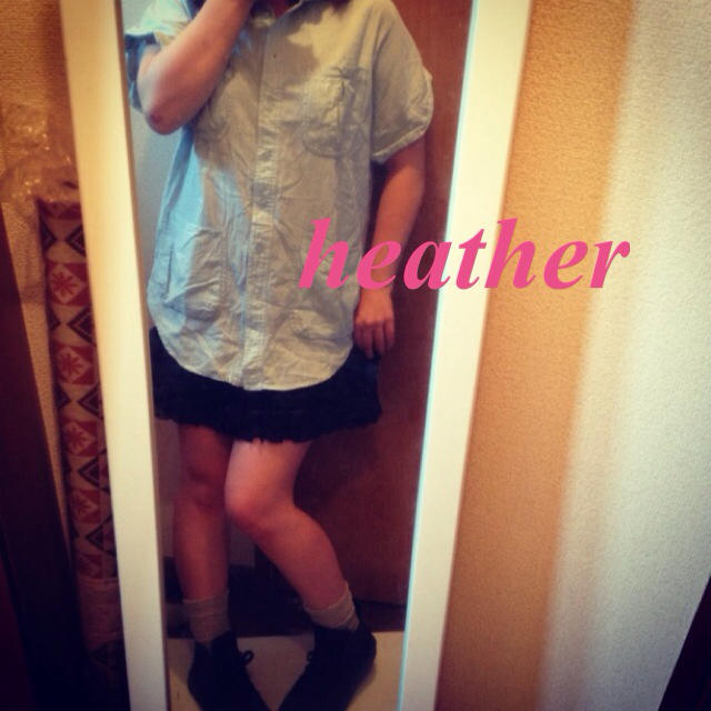 heather(ヘザー)のchanchi112 さま＊お取り置き レディースのトップス(シャツ/ブラウス(半袖/袖なし))の商品写真