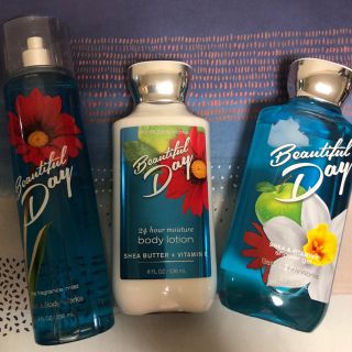 バスアンドボディーワークス(Bath & Body Works)のビューテフルデー☆ボディケア3点セット(バスグッズ)