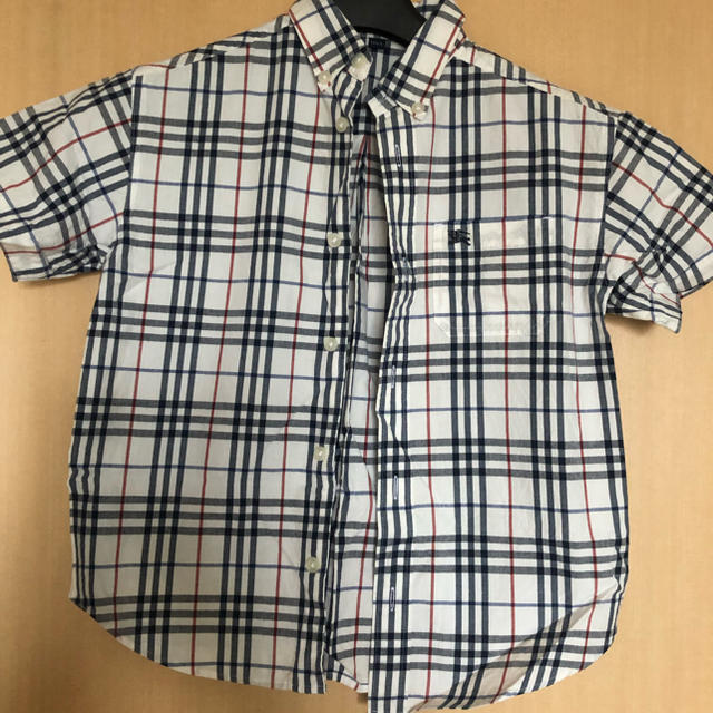 BURBERRY(バーバリー)のバーバリー 半袖 シャツ キッズ/ベビー/マタニティのキッズ服男の子用(90cm~)(Tシャツ/カットソー)の商品写真