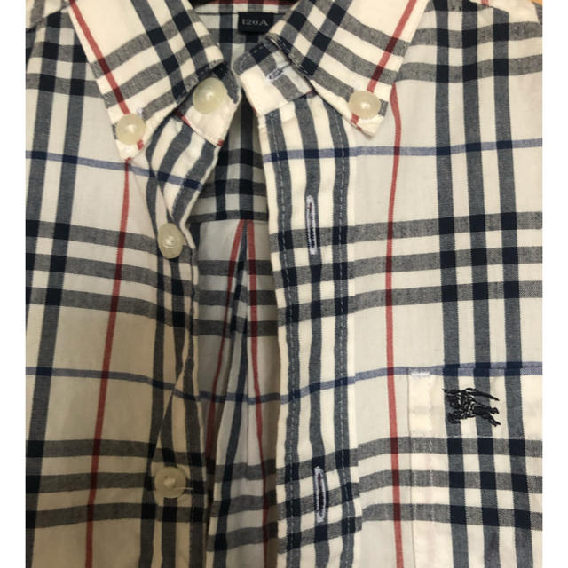 BURBERRY(バーバリー)のバーバリー 半袖 シャツ キッズ/ベビー/マタニティのキッズ服男の子用(90cm~)(Tシャツ/カットソー)の商品写真