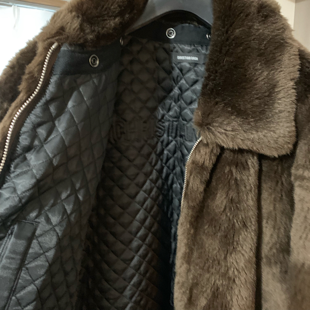  FAUX FUR QUILTED LINING JACKET メンズのジャケット/アウター(ブルゾン)の商品写真