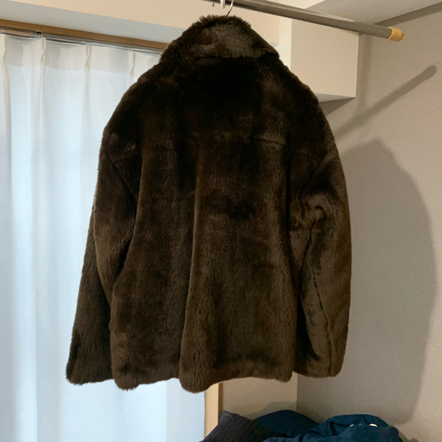  FAUX FUR QUILTED LINING JACKET メンズのジャケット/アウター(ブルゾン)の商品写真