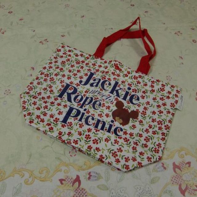 Rope' Picnic(ロペピクニック)のJackie meets Rope Picnic  くまのがっこう レディースのバッグ(ショップ袋)の商品写真