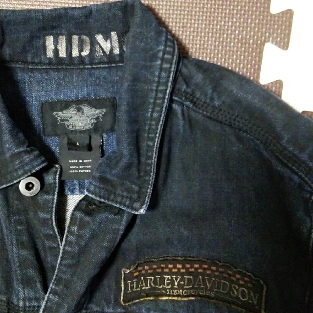 Harley Davidson(ハーレーダビッドソン)のうちの子レオン様専用　ハーレーダビッドソン　Gジャン メンズのジャケット/アウター(ライダースジャケット)の商品写真