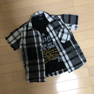 エアウォーク(AIRWALK)のAIR WALK☆半袖チェックシャツ&Tシャツアンサンブル(Tシャツ/カットソー)