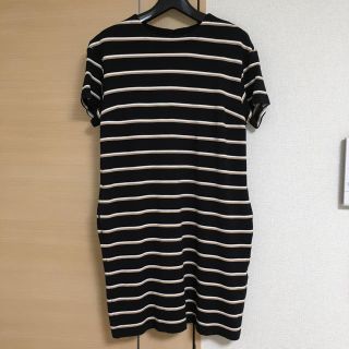 ユニクロ(UNIQLO)のUNIQLO ボーダーワンピース(ひざ丈ワンピース)