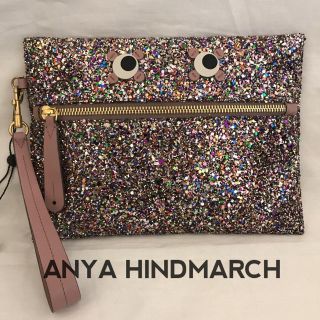 アニヤハインドマーチ(ANYA HINDMARCH)のANYAHINDMARCHアニヤハインドマーチ クラッチバッグ 結婚式 ポーチ(クラッチバッグ)