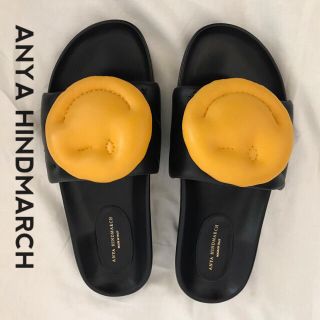 アニヤハインドマーチ(ANYA HINDMARCH)の希少ANYA HINDMARCH サンダル39アニヤハインドマーチ(バッグマルニ(サンダル)