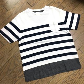 チャオパニックティピー(CIAOPANIC TYPY)の美品CIAO　PANIC　ボーダーカットソー　チャオパニック(Tシャツ/カットソー(半袖/袖なし))