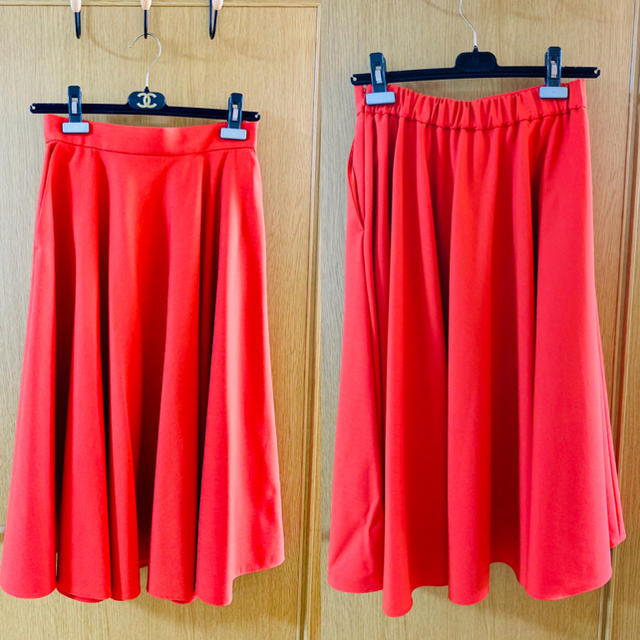 UNITED ARROWS(ユナイテッドアローズ)の美品 ユナイテッドアローズ UWSC サーキュラーロングスカート 2018年物 レディースのスカート(ロングスカート)の商品写真