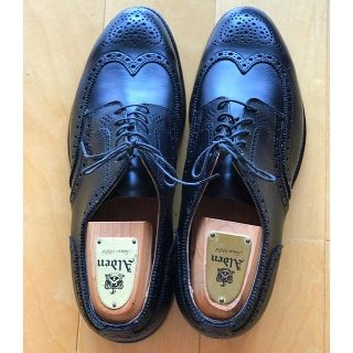 Alden - 新品未使用オールデン ウイングチップ ブラッシャー967黒25