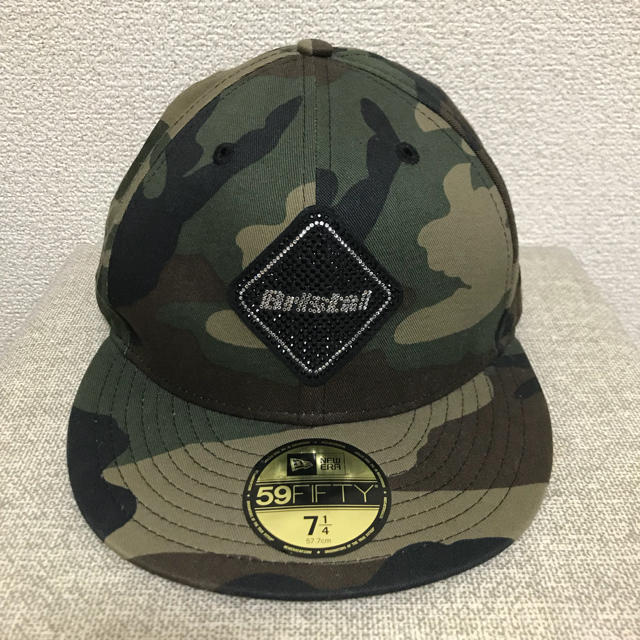 ●【美品・定価16800円】FCRB×NEW ERA スワロフスキー キャップ●