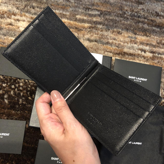 【SAINT LAURENT PARIS】マネークリップ　サンローラン