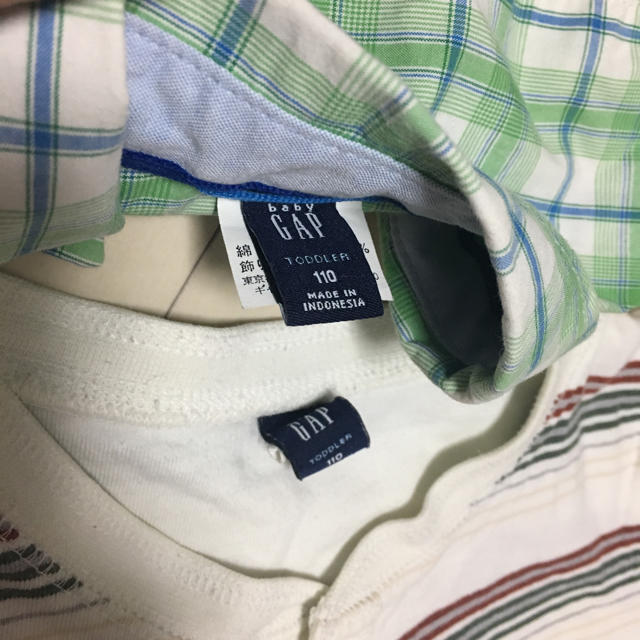 babyGAP(ベビーギャップ)のGAP110 キッズ/ベビー/マタニティのキッズ服男の子用(90cm~)(Tシャツ/カットソー)の商品写真