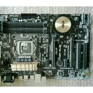 エイスース(ASUS)のASUS MICROATX H97M-PLUS LGA1150(PCパーツ)