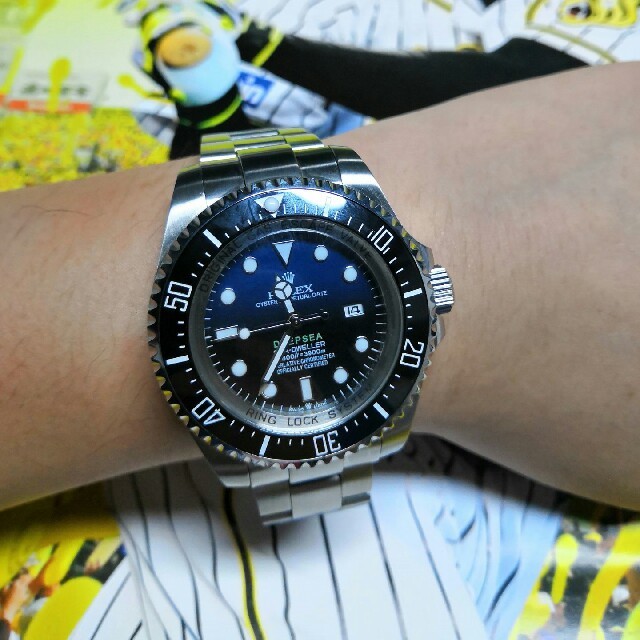 特売セール 美品 ロレックス 腕時計 機械自動巻き 防水 未使用の通販 by 菊子's shop｜ラクマ
