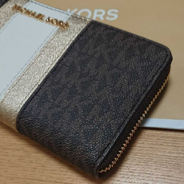Michael Kors(マイケルコース)の⭐新品⭐ MICHAEL KORS マイケルコース ブラウン ⭐ 長財布 ⭐ レディースのファッション小物(財布)の商品写真
