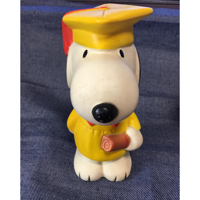 SNOOPY(スヌーピー)の希少❣️ビンテージ❣️スヌーピーフィギュア3体セット❣️ ハンドメイドのおもちゃ(フィギュア)の商品写真