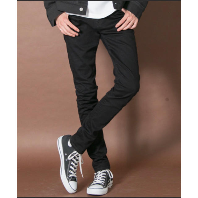 WHEIR Bobson　SKINNY JEANS  黒スキニー 29inc