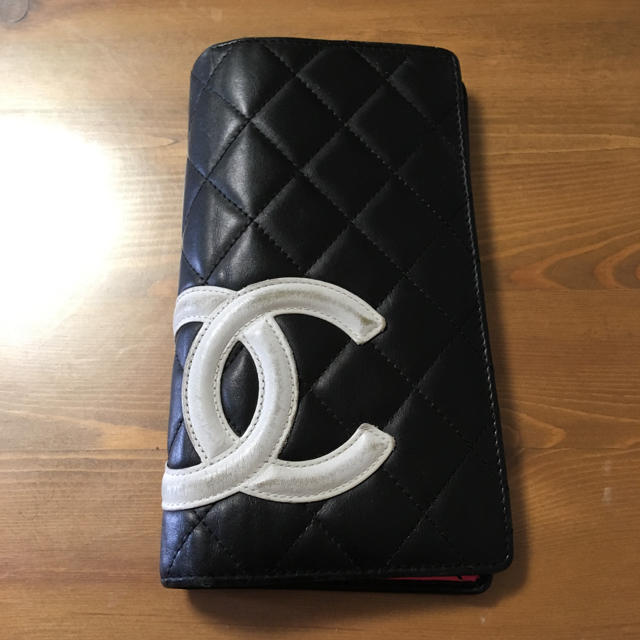 レディースCHANEL シャネル 長財布 カンボンライン