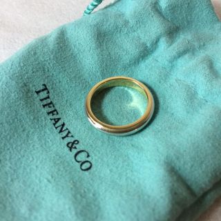 ティファニー(Tiffany & Co.)のAYA様専用！【値下げ】本物１８金　ティファニー ミルグレイン 8号(リング(指輪))