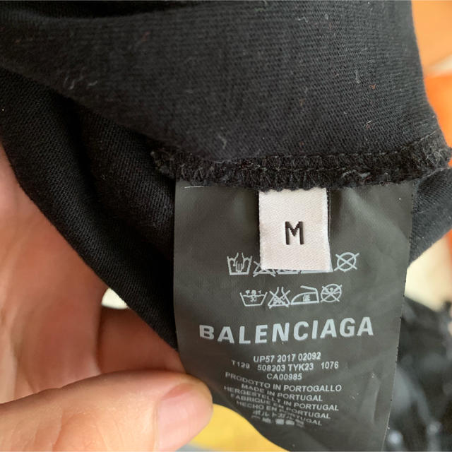 Balenciaga(バレンシアガ)のBalenciaga BB MODE Tシャツ ブラック Mサイズ メンズのトップス(Tシャツ/カットソー(半袖/袖なし))の商品写真