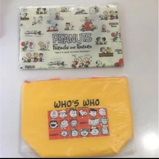 スヌーピー(SNOOPY)の《新品》スヌーピー トートバッグ 保冷バッグ エコバッグ セット まとめ売り(弁当用品)