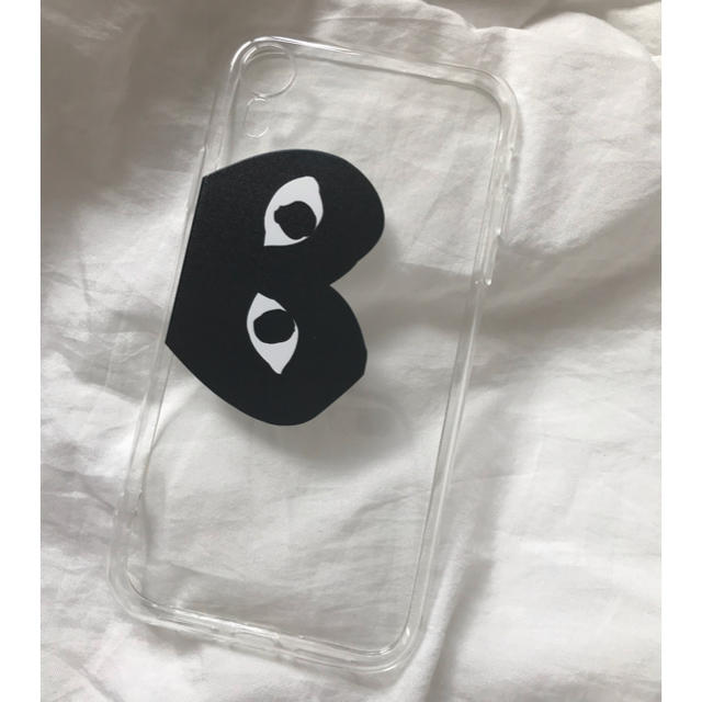 COMME des GARCONS - ギャルソン ❤︎ iphoneケース  XR クリア シンプル 黒の通販 by hana's shop｜コムデギャルソンならラクマ