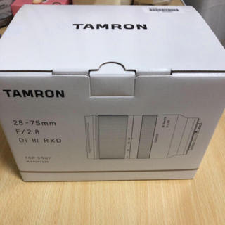 タムロン(TAMRON)のTAMRON 28-75mm F2.8 Di III RXD ソニーEマ専用(レンズ(ズーム))