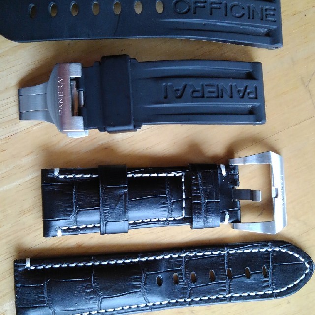 腕時計 ブランド メンズ 、 PANERAI - パネライ社外ベルト　2本セットの通販 by hirohiro's shop｜パネライならラクマ