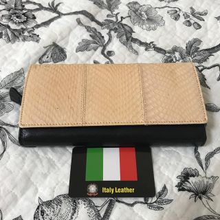 イタリアンレザー 長財布(長財布)